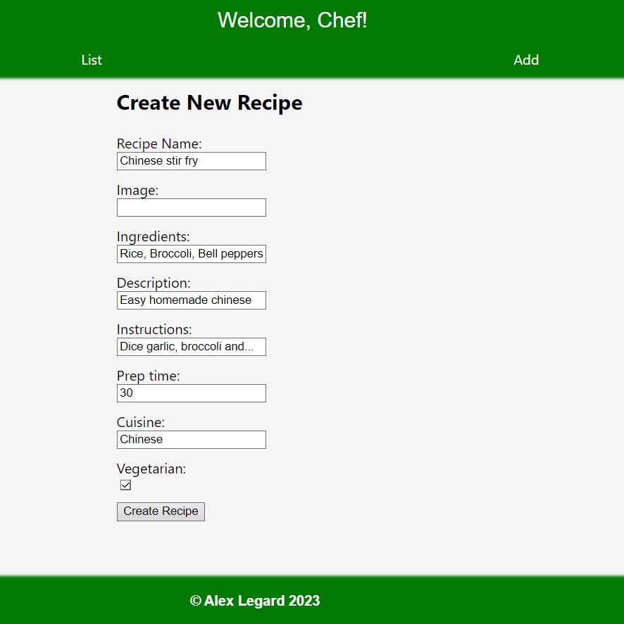 Creating a tasty Chinese stir fry recipe